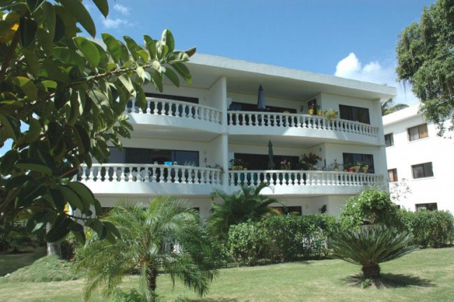 appartment in Sosua, view from outside front